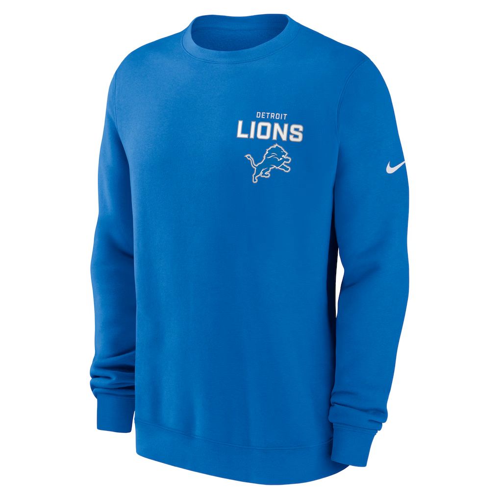 2026 NFL Detroit Lions round-neck sweatshirt 01->detroit lions->NFL Jersey